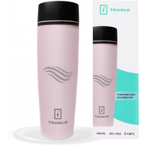 Фото - Термокружка Tavialo 460 мл Pink (190460106)
