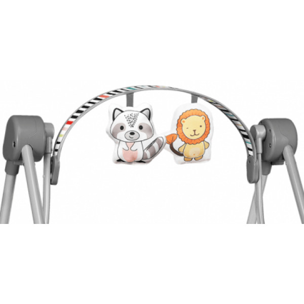 Фото - Уцінка - Крісло-качалка Lionelo Otto Cozy Grey