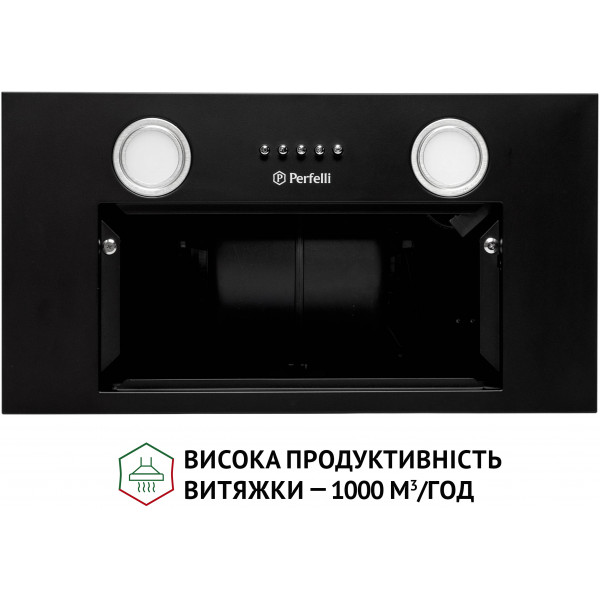Фото - Витяжка вбудована Perfelli BI 5652 BL 1000 LED