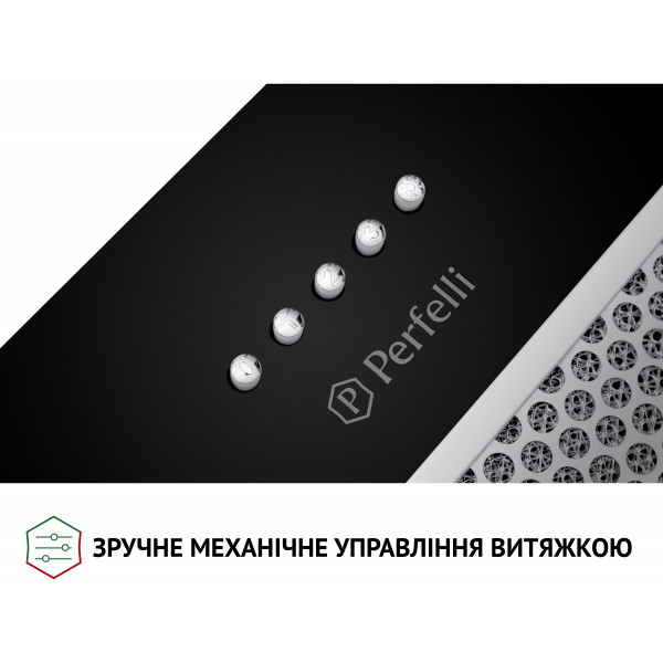 Фото - Витяжка вбудована Perfelli BI 5652 BL 1000 LED