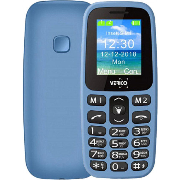 Фото - Мобільний телефон Verico Classic A183 Blue