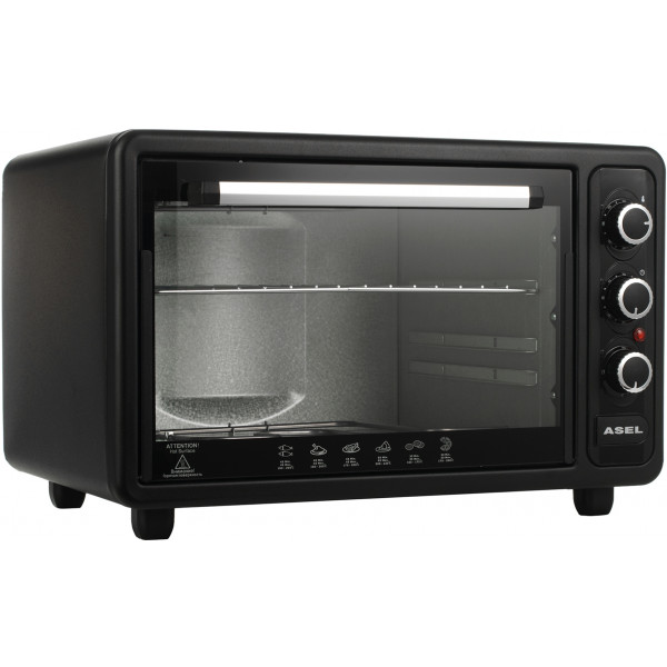 Фото - Духова шафа електрична ASEL AF 40-23 Black Фото - Духова шафа електрична ASEL AF 40-23 Black