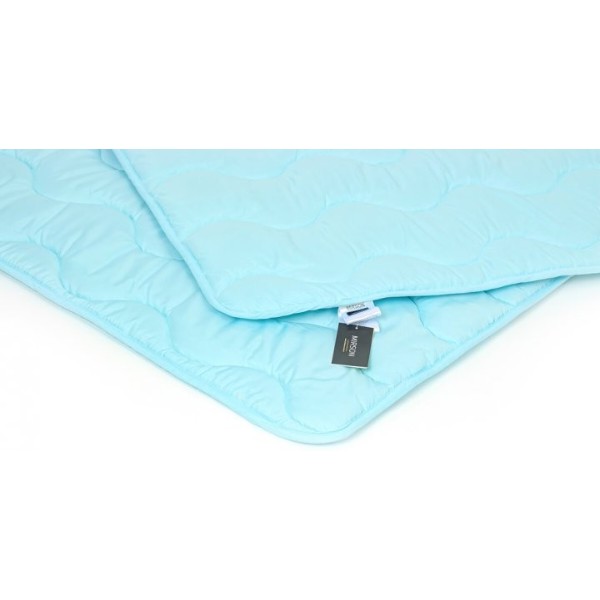 Фото - Ковдра всесезонна полуторна MirSon 1655 Eco Light Blue 140х205 (2200002652582)