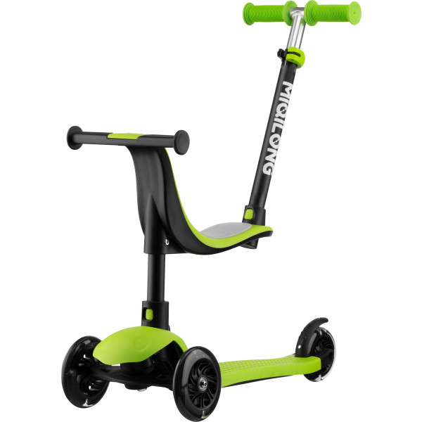 Фото - Трёхколёсный самокат Miqilong Alamo Зелёный (ALAMO-125-GREEN)
