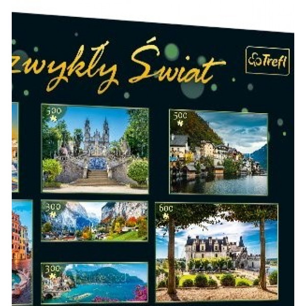 Фото - Пазли картонні (8 +) Trefl  "Прекрасний світ" 10в1 (93115)