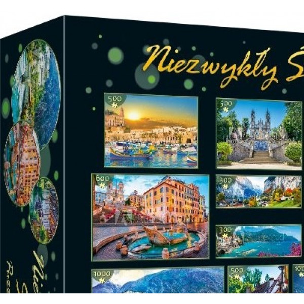Фото - Пазли картонні (8 +) Trefl  "Прекрасний світ" 10в1 (93115)