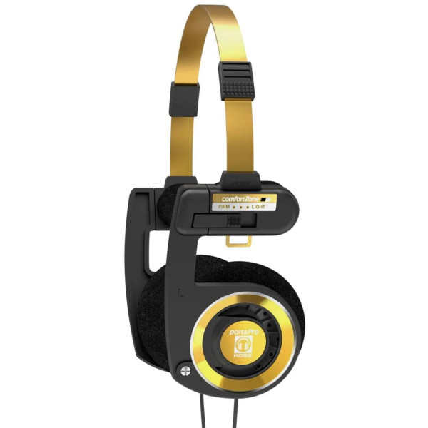 Фото - Наушники накладные проводные Koss Porta Pro Classic Black Gold (193392.101)