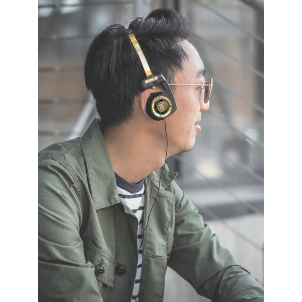 Фото - Наушники накладные проводные Koss Porta Pro Classic Black Gold (193392.101)