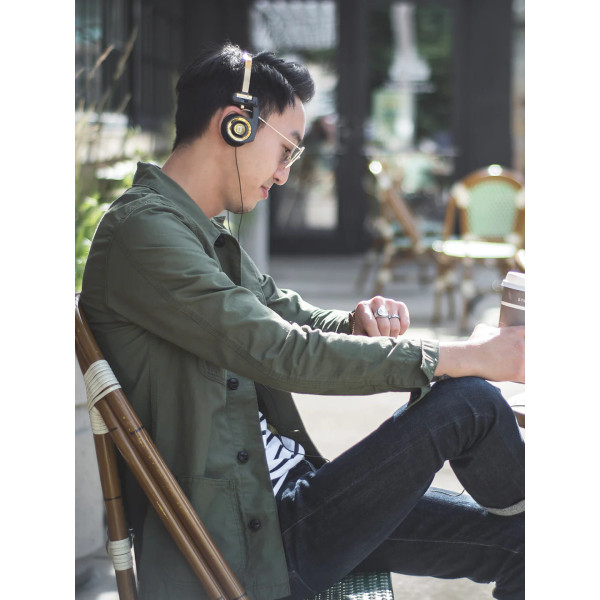 Фото - Наушники накладные проводные Koss Porta Pro Classic Black Gold (193392.101)