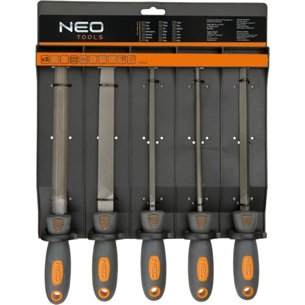 Фото - Напильник Neo Tools 37-610 5 шт.