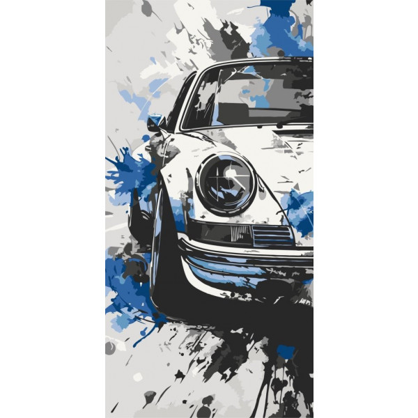 Фото - Картина за номерами ArtCraft Porsche Classic 40х80 см (12507-AC)