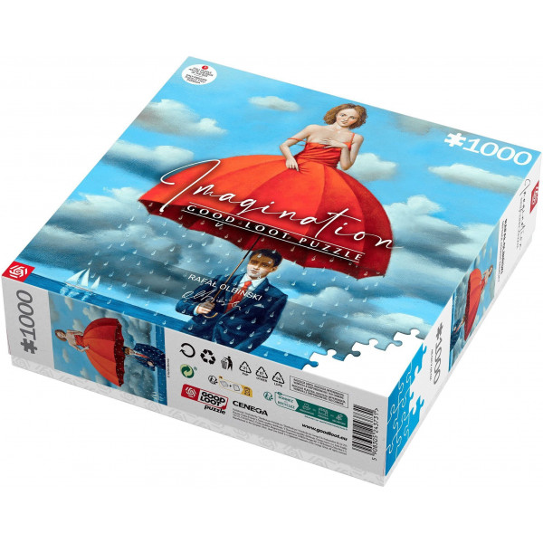Фото - Пазли (8 +) Good Loot Imagination: Rafal Olbinski Defence Against Banality 1000 шт. (5908305243731)