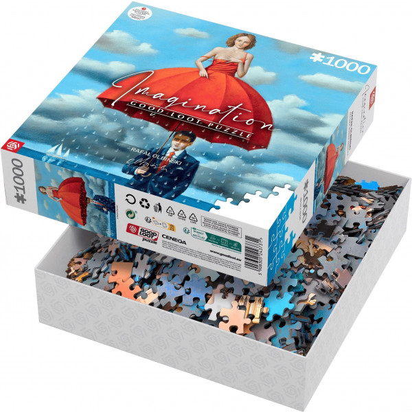 Фото - Пазли (8 +) Good Loot Imagination: Rafal Olbinski Defence Against Banality 1000 шт. (5908305243731)