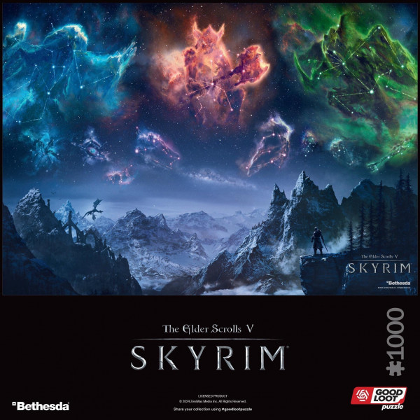 Фото - Пазлы (8+) Good Loot The Elder Scrolls V – Skyrim 1000 шт. (5908305246763)