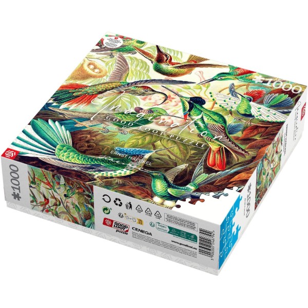 Фото - Пазлы (8+) Good Loot Imagination: Ernst Haeckel Hummingbirds/Kolibry 1000 шт. (5908305246794)