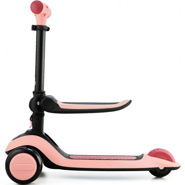 Фото - Триколісний самокат Kinderkraft Halley Rose Pink (KRHALL00PNK0000)