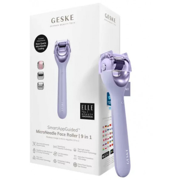 Фото - Масажер для обличчя GESKE MicroNeedle Face Roller 9 в 1 (GK000053PL01)