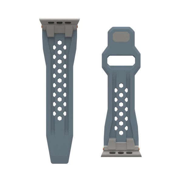 Фото - Ремінець для смарт-годинника UAG for Apple Watch Ultra 2/Ultra-49-45-44-42mm, Monarch, Cloud Blue/Titanium (194158114136)