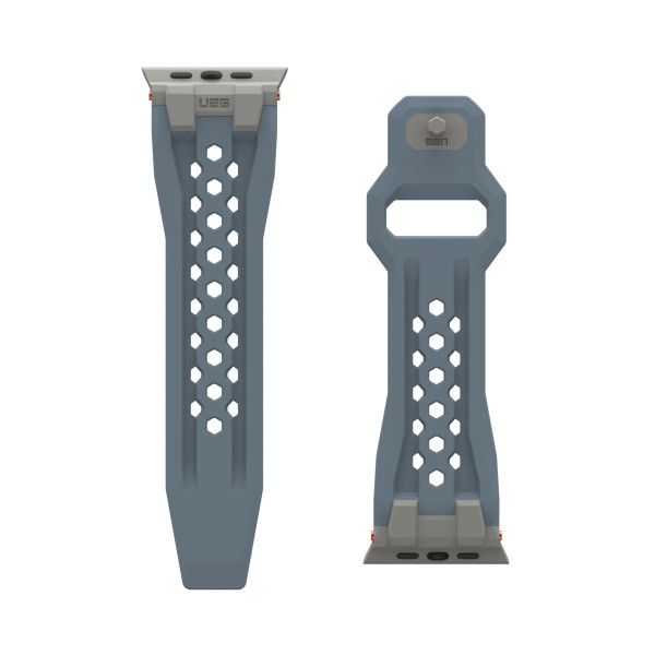 Фото - Ремінець для смарт-годинника UAG for Apple Watch Ultra 2/Ultra-49-45-44-42mm, Monarch, Cloud Blue/Titanium (194158114136)