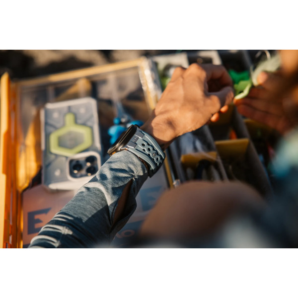 Фото - Ремінець для смарт-годинника UAG for Apple Watch Ultra 2/Ultra-49-45-44-42mm, Monarch, Cloud Blue/Titanium (194158114136)