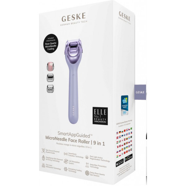 Фото - Масажер для обличчя GESKE MicroNeedle Face Roller 9 в 1 (GK000053PL01)