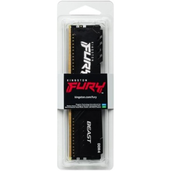 Фото - Память DDR Kingston DDR4 32GB/3200 Fury Beast Black (KF432C16BB/32)