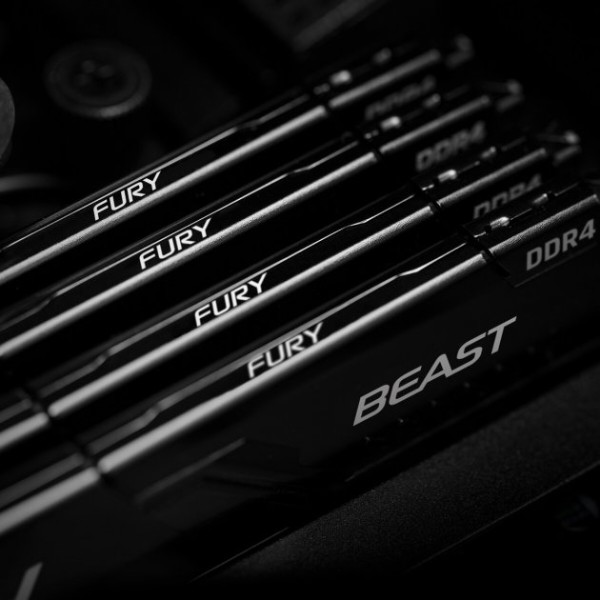 Фото - Память DDR Kingston DDR4 32GB/3200 Fury Beast Black (KF432C16BB/32)