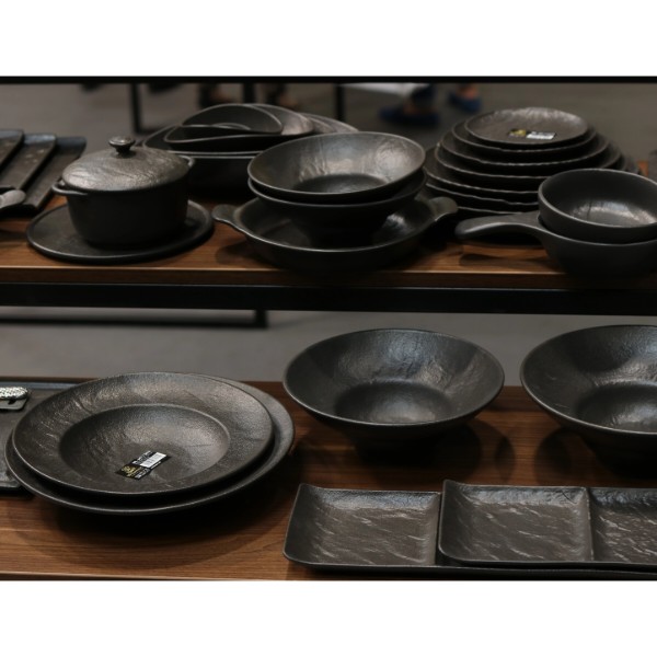 Фото - Тарілка супова Wilmax Slatestone Black 25.5 см (WL-661130 / A)
