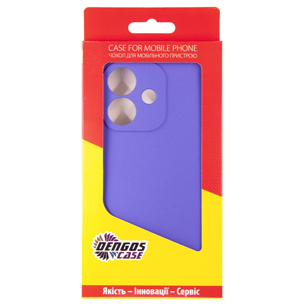 Фото - Чохол для смартфону DENGOS for Oppo A3 Purple (DG-KM-113) + захисне скло