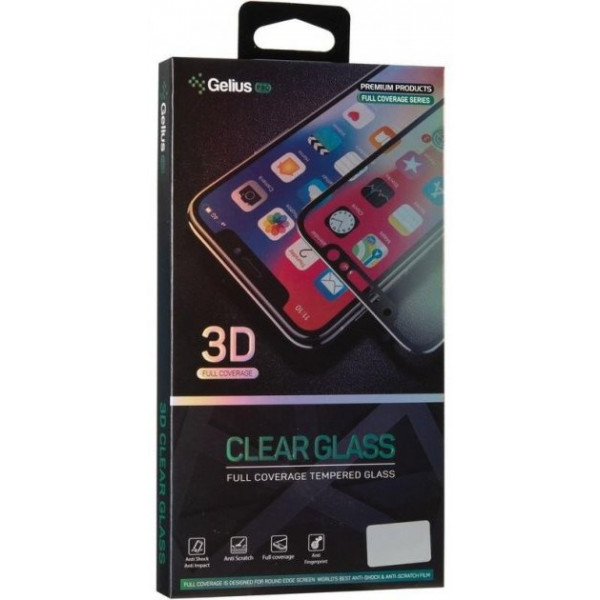 Фото - Захисне скло для смартфону Gelius Pro 3D for Oppo A15/A15s Black (83750)