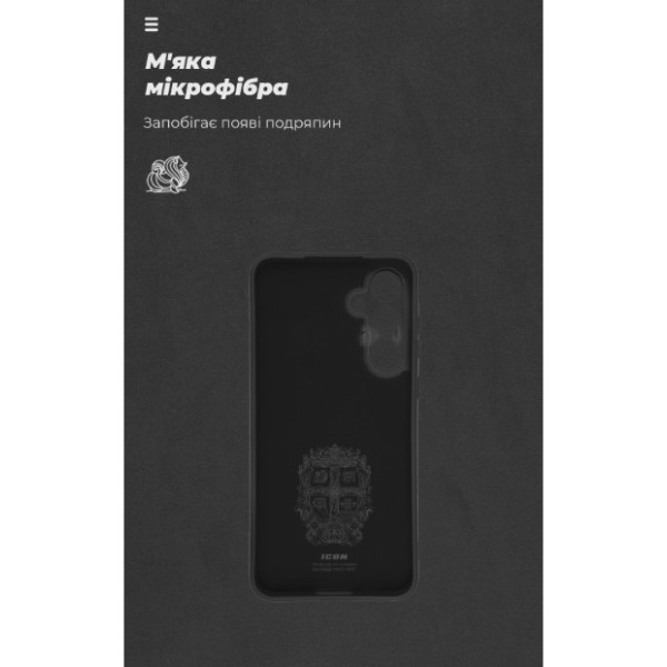 Фото - Чехол для смартфона Armorstandart ICON for Samsung A25 5G (A256) Camera cover Black (ARM82819)