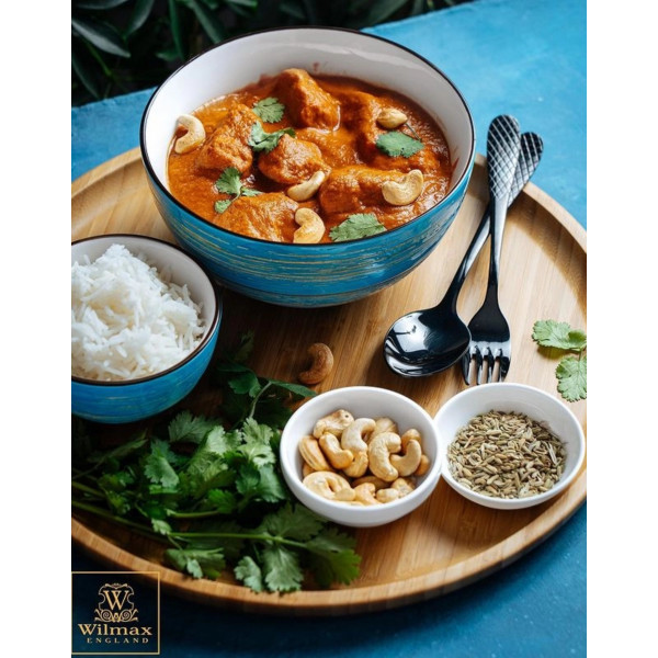 Фото - Салатник Wilmax Spiral Blue 10.5 см 250 мл (WL-669629 / A)