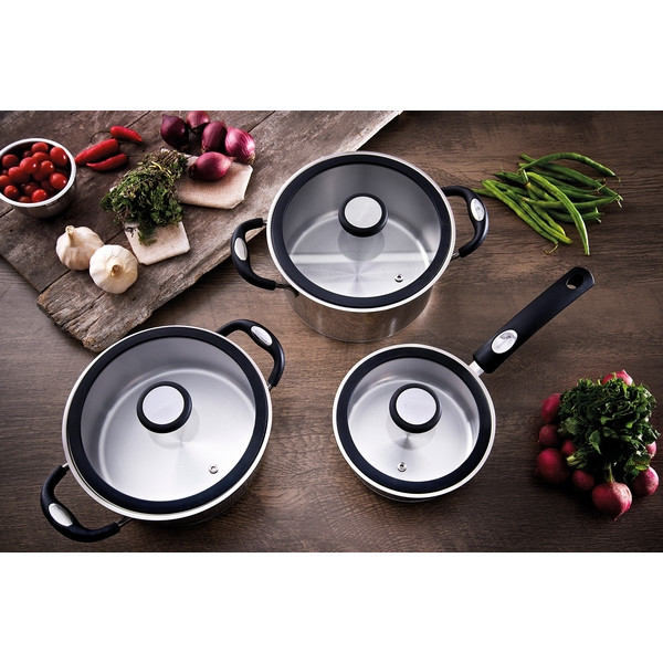 Фото - Каструля Tramontina Solar silicone 6,0л (24см) (62124/243)