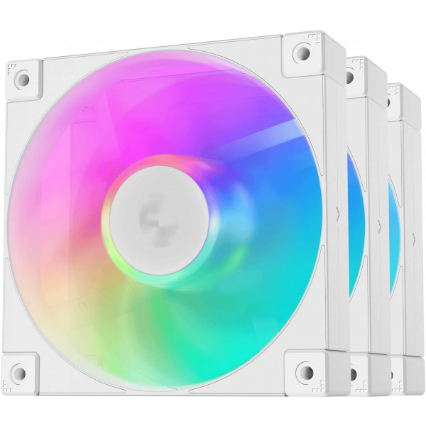 Фото - Корпусний вентилятор Deepcool FD12 ARGB WH-3 IN 1 (R-FD12-WHAPN3-G)