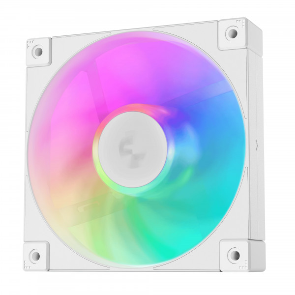 Фото - Корпусний вентилятор Deepcool FD12 ARGB WH-3 IN 1 (R-FD12-WHAPN3-G)