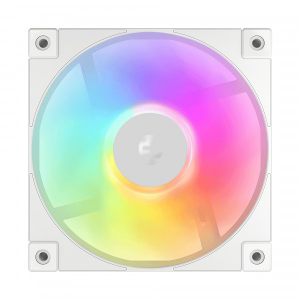 Фото - Корпусний вентилятор Deepcool FD12 ARGB WH-3 IN 1 (R-FD12-WHAPN3-G)