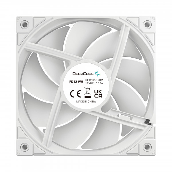 Фото - Корпусный вентилятор Deepcool FD12 WH (R-FD12-WHNPN1-G)