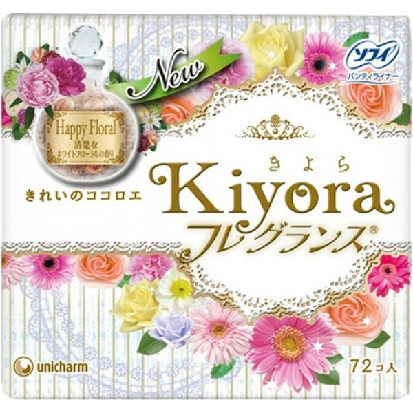 Фото - Прокладки ежедневные Sofy Happy Floral 72 шт. (4903111330997)