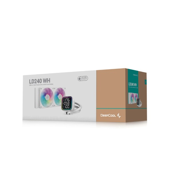 Фото - Водяная система охлаждения Deepcool LD240 White (R-LD240-WHDMMN-G-1)