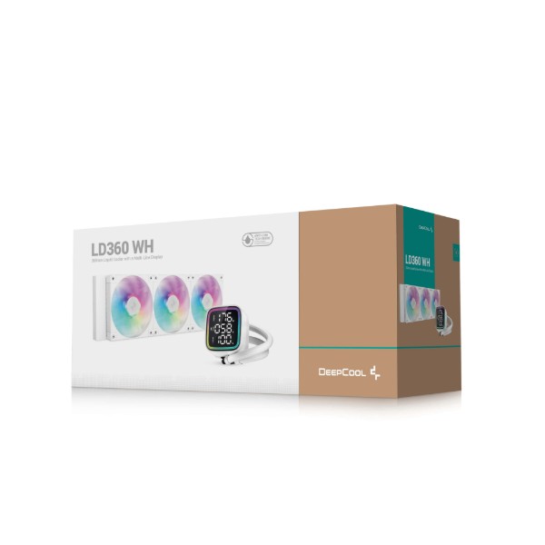 Фото - Водяна система охолодження Deepcool LD360 White (R-LD360-WHDMMN-G-1)