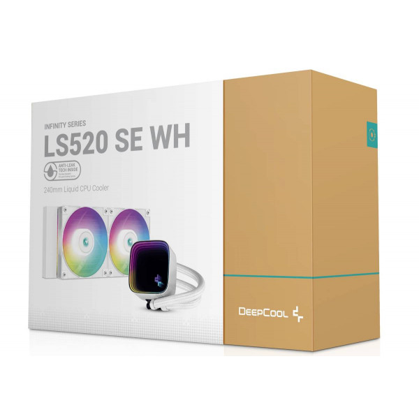 Фото - Водяная система охлаждения Deepcool LS520 SE White (R-LS520-WHAMMM-G-1)
