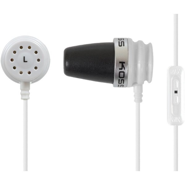 Фото - Наушники вкладыши проводные Koss Spark Plug White (196833.101)
