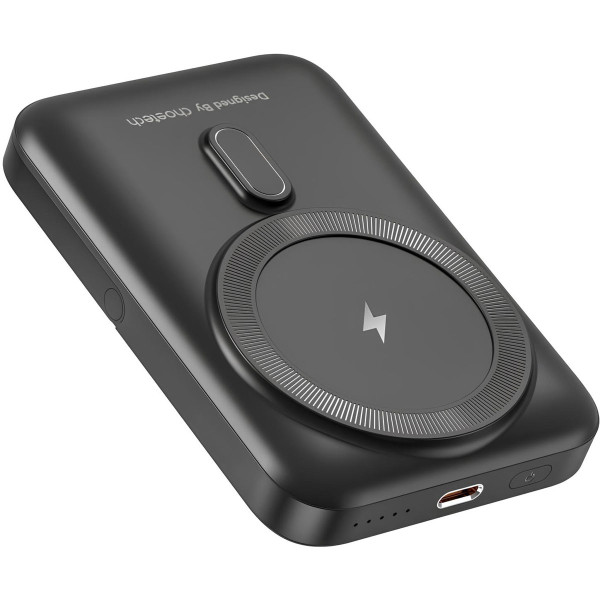 Фото - Батарея мобільна Choetech Magnetic Wireless 10000mAh 20W Black (B743-CCBK)