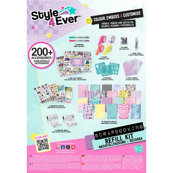 Фото - Скрапбукінг Canal Toys DIY Style 4 Ever (OFG283)