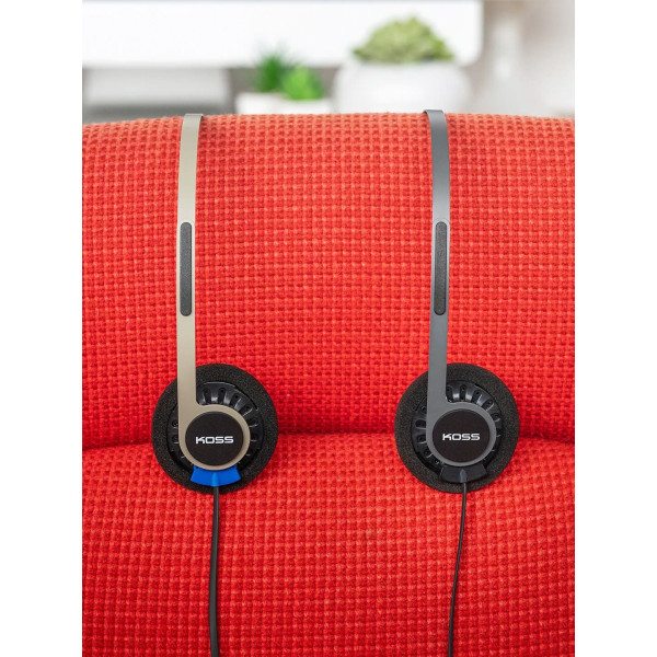 Фото - Наушники накладные проводные Koss KPH40 Utility 3.5 mini-jack 1.2 м Silver (197451.102)