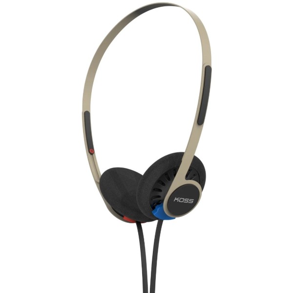 Фото - Наушники накладные проводные Koss KPH40 Utility Beige (197584.102)