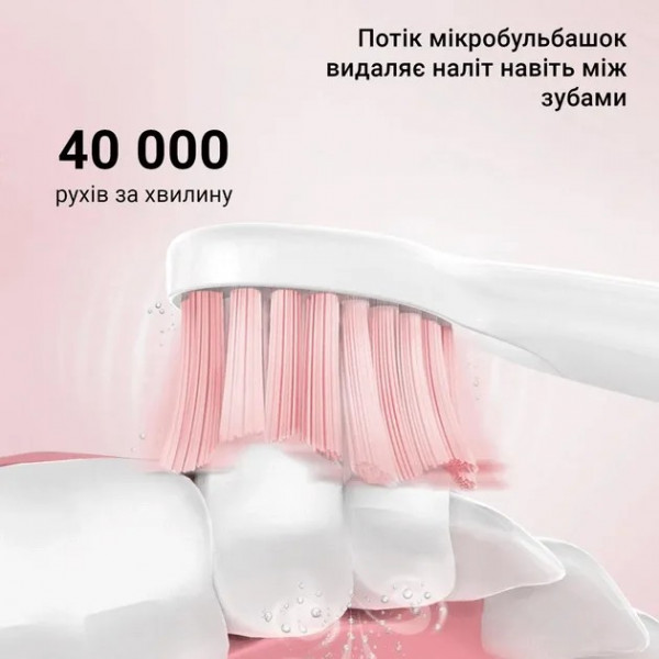 Фото - Насадка для зубной щетки Fairywill E11 Pink 4 шт.