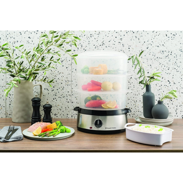 Фото - Пароварка Russell Hobbs 19270-56 CookHomeFoodSteamer