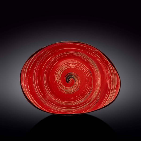 Фото - Блюдо Wilmax Spiral Red 33х24.5 см 700 мл (WL-669242 / A)