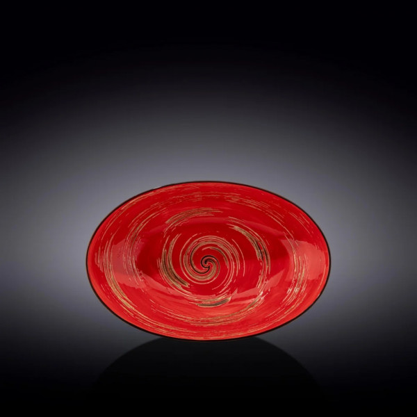 Фото - Блюдо Wilmax Spiral Red 25х16.5х6 см 570 мл (WL-669240 / A)